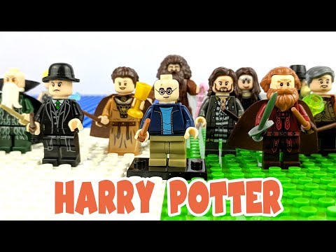 YouTube thumbnail: Lego Harry Potter Minifigures Brick Sets Show(Knock-off)