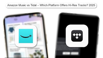 Amazon Music Vs Tidal – Which Platform Offers Hi Res Tracks 2025 (BEST COMPARISON)