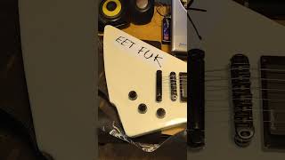 On The Bench - 2023 Firefly - ESP MX-220 James Hetfield Tribute Explorer!  #guitar #fireflyguitars