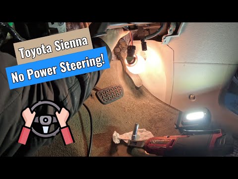 2011 Toyota Sienna - No power steering!