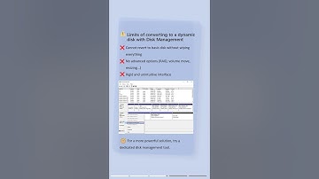 How to Convert to Dynamic Disk in Windows 10 or 11? #dynamic #basic #conversion #windows #change