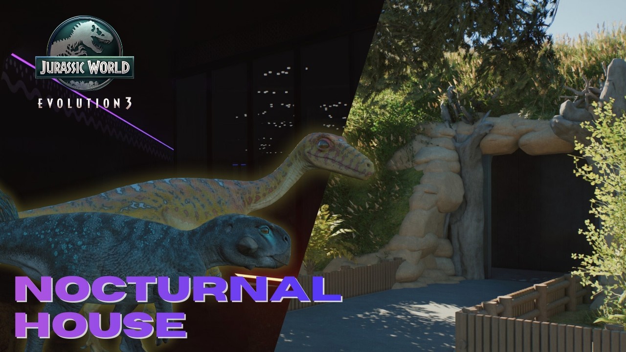 I Built a Nocturnal House For Dinosaurs in JWE3 | Hunter Valley Paleo Zoo Episode 9