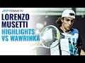 Lorenzo Musetti Brilliant Shots in First-Ever ATP Win vs Wawrinka! | Rome 2020 Highlights