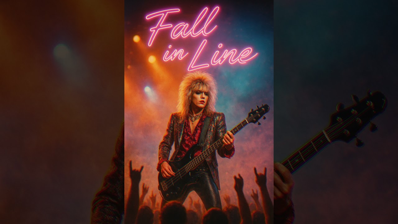 80s Romantic Rock Ballads – “Fall in Line” 🌹🎸 