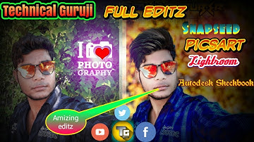 Snapseed Background Change Manipulation Tutorial || Snapseed Photo Editing Tutorial || SK EDITZ