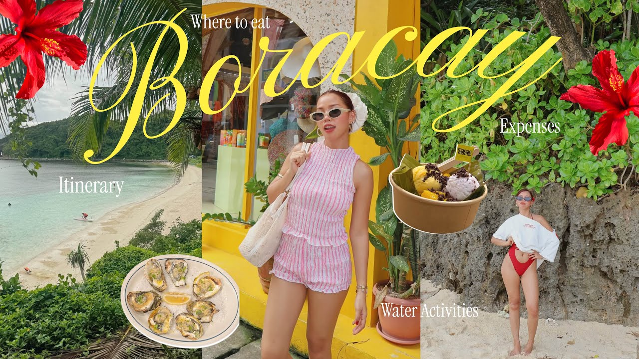 BORACAY 2025: Accomodation, Itinerary, Where to eat, Water Activities & Expenses 🌺 (Travel Guide)