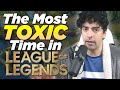 The Most TOXIC Time in League of Legends