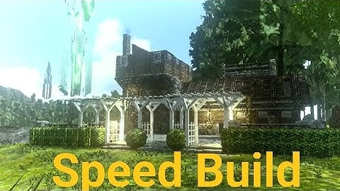 Speed Build / The House 🏠 / Ark Mobile #arkmobile #speedbuild