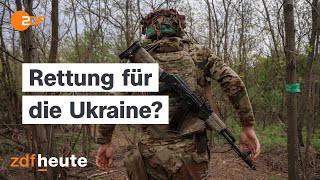 Was die US-Militärhilfen für die Ukraine bedeuten | heute journal