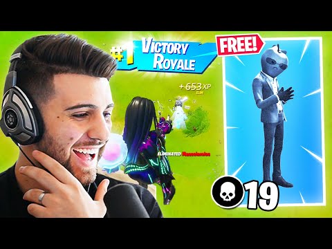 How I Unlocked The Tart Tycoon Skin! (19 ELIMS!) - Free Fortnite Cup