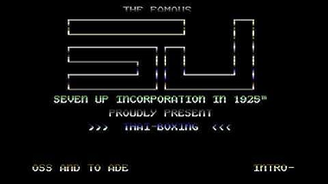 Seven UP (7UP) Intro 5 ! Commodore 64 (C64)