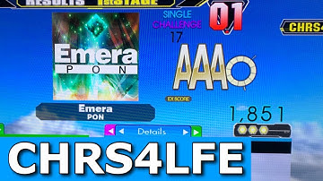 Emera (CSP-17) MFC 1,000,000 World Record! Level-17 MFC #3!! [DDR Ace]