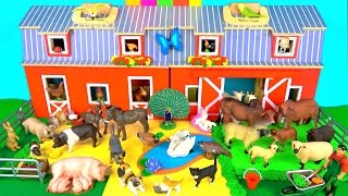 Farm Animals - Learn about Farm Animals and their Names and Sounds - Kids Educational Toys