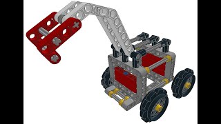Como Construir en Lego Digital Designer - EXCAVADORA screenshot 4