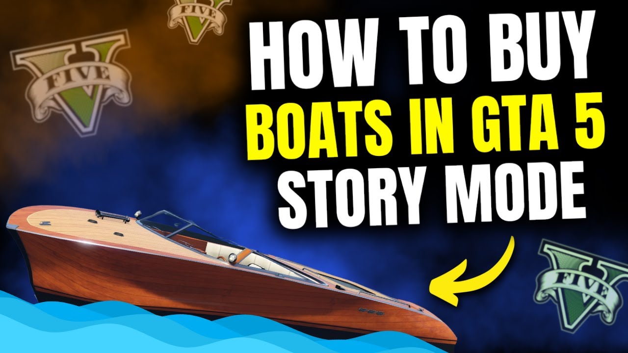 How To Buy Boats In GTA 5 Story Mode YouTube 