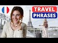 50 french travel phrases  learn french
