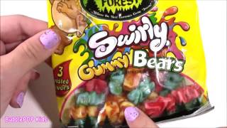 DIY CANDY Survivor BOX! Gumballs Swirly Gummy Candy Chocolate Sixlets Hello Kitty Pez! Sweets Review