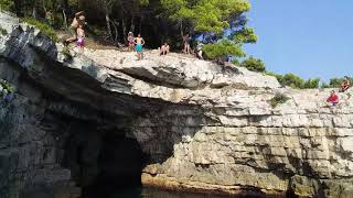 Croatia Blue Cave Jump!