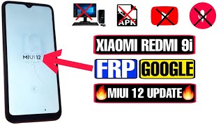 Xiaomi Redmi 9i M2006C3LII FRP Bypass | Xiaomi Redmi 9i FRP Bypass 2023 | Redmi 9i Google Bypass