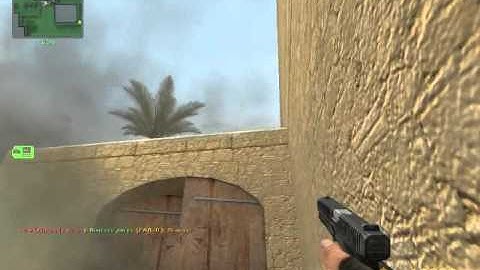 Закиды дымовых гранат на карте de_dust2 css-v34