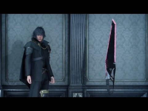 Final Fantasy XV - Ragnarok Sword Gameplay - Booster Pack + - YouTube