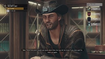 Starfield - The Empty Nest: The Lodge Library: Place the Artifact: Speak To Sarah Morgan and Sam Coe