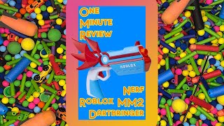Nerf Roblox MM2: Shark Seeker Dart Blaster, 3 Nerf Mega Darts, Code To  Unlock In-Game Virtual Item - Nerf