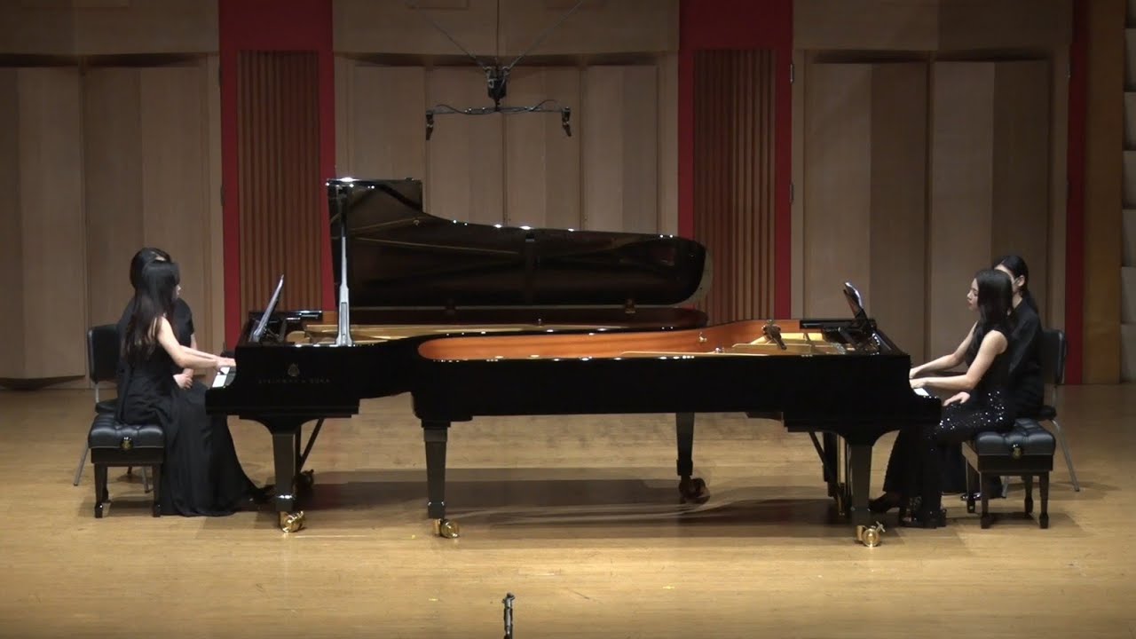 R.R.Bennet Four Piece Suite for 2piano/베넷 투피아노 - YouTube