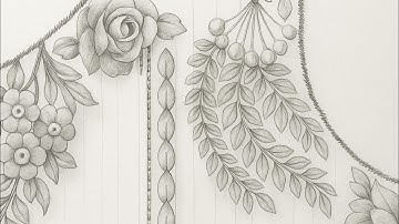 Hand embroidery neck design imege,Neckline pattern design