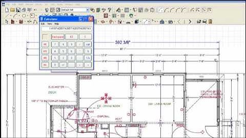 Tracing over a Blueprint with Chief Architect