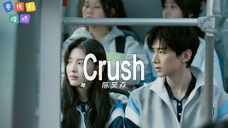 陈昊森 - Crush | 【电视剧《难哄》倾心曲 OST】| 高音质动态歌词 Pinyin Lyrics