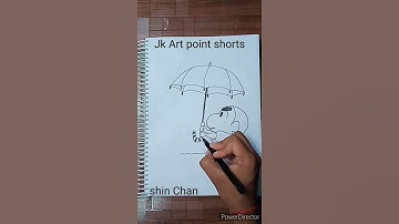 How to draw shinchan drawing #shorts #short #cartoon #drawing #video #viral #shinchan #art