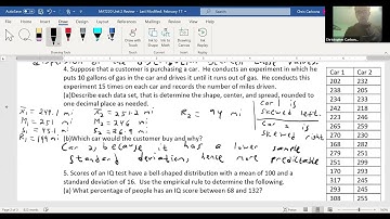 MAT220 Unit 2 Review Part 2