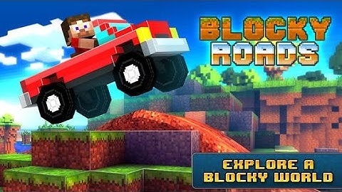 Blocky Roads - Gameplay (iOS)