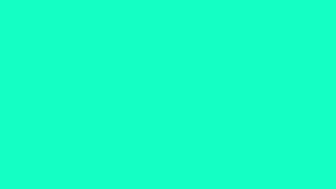 1 HOUR OF BRIGHT TEAL SCREEN | PLAIN BRIGHT TEAL COLOR