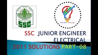 SSC JUNIOR ENGINEER (ELECTRICAL) SOLUTIONS 2011 PART 8