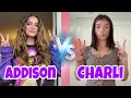Addison Rae Vs Charli D&#39;amelio Tiktok dance Compilation