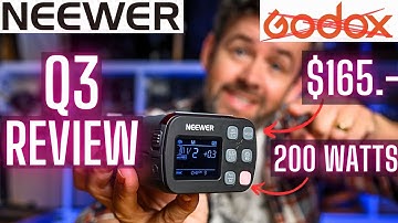 Is this the best 200 watt strobe in 2024 : Neewer Q3 Review