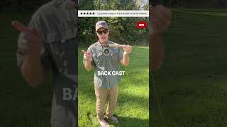 Easy Fly Casting: Perfect Back Cast with This Line! #shorts