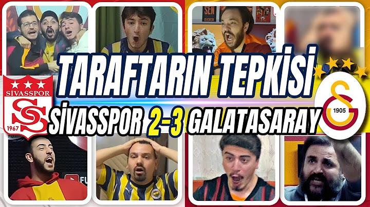 FANATİK TARAFTARLARIN SİVASSPOR 2-3 GALATASARAY MAÇINA ÇILGIN TEPKİSİ 😂😍 #taraftarıntepkisi #keşfet