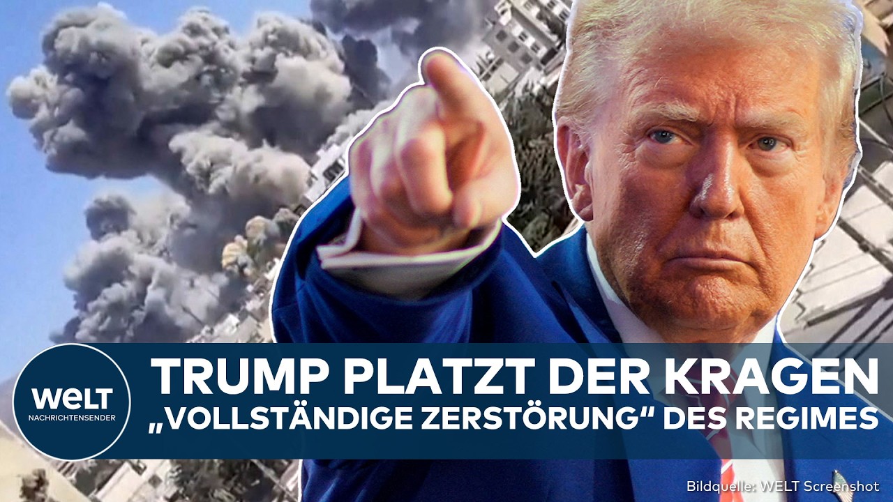 IRAN: Trump will den Mega-Angriff! USA kündigen harten Schlag gegen Mullahs an! Teheran reagiert