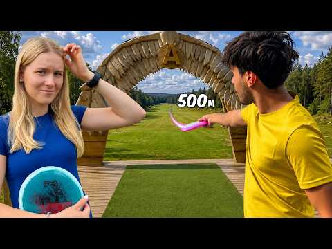 Testattiin MAAILMAN PARAS Frisbeegolfrata! *älytön paikka*