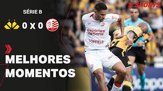 CRICIÚMA 0 X 0 NÁUTICO | MELHORES MOMENTOS - SÉRIE B
