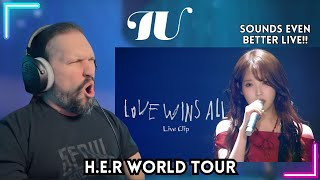 First Time Reacting To IU 'Love wins all' Live Clip (2024 IU H.E.R. WORLD TOUR CONCERT IN SEOUL)