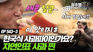 [#나는자연인이다] [543-3] 사과의 무한한 변신!! 자연인표 사과 찐빵🍎 #정주행_이어달리기