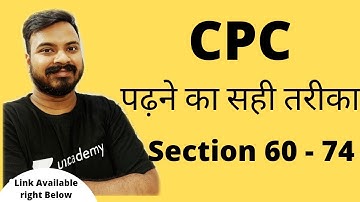 CPC 1908 Lectures | Civil Procedure Code Lectures | Sec-60 61 62 63 64 65 66 67 .....73 & 74 Of CPC