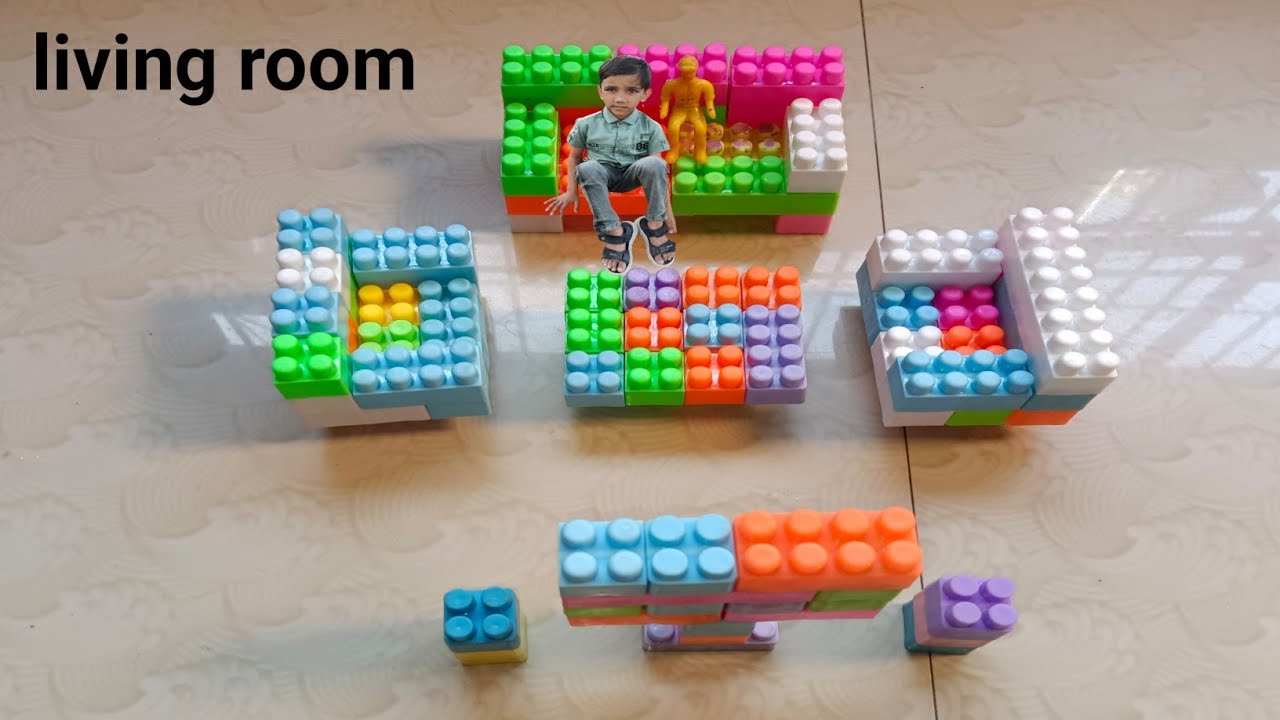 Building Blocks Living Room/Block Games/ Block Sofa/Blocktoy/Block Kids ...