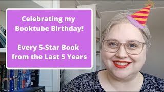 Every Book I Rated 5 Stars Since I Started My Channel | My 5-Year Booktube Anniversary
The most ambitious video Ive ever made. I hope you all enjoy it because it took nearly 5 years to record and edit 🙃
✨✨✨✨✨
she/her
The Socials:
📷 Instagram: @fully.booked.melissa
📖 Goodreads: https://www.goodreads.com/melissafulton
📚 The Story Graph: melissafulton Every Book I Rated 5 Stars Since I Started My Channel | My 5-Year Booktube Anniversary
