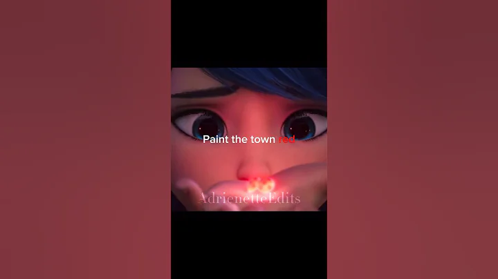 I’ll paint the town red #miraculous #miraculousladybug #edit #trending #viral #ladybug #dojacat