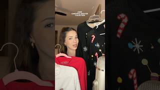 ASMR CHRISTMAS SWEATER COLLECTION 🎄 #asmr #whispering #showandtell